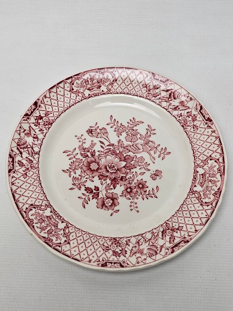 # Vintage Mason's Ironstone Stratford ontbijtbord, Antiek en Kunst, Antiek | Servies los, Ophalen of Verzenden