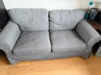 Ikea ektorp 2 zits bankstel donkergrijs, Ophalen, Gebruikt, Tweepersoons, 75 tot 100 cm