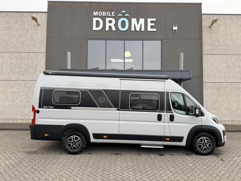 Sportief en compleet uitgevoerde Knaus Boxtime 630 ME, Automaat, Luifel, Buscamper of Camperbus, Ringverwarming