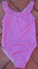 Maat 80 Roze/wit geruit badpak NIEUW (3979) a, Kinderen en Baby's, Babykleding | Maat 80, Meisje, Nieuw, Ophalen of Verzenden