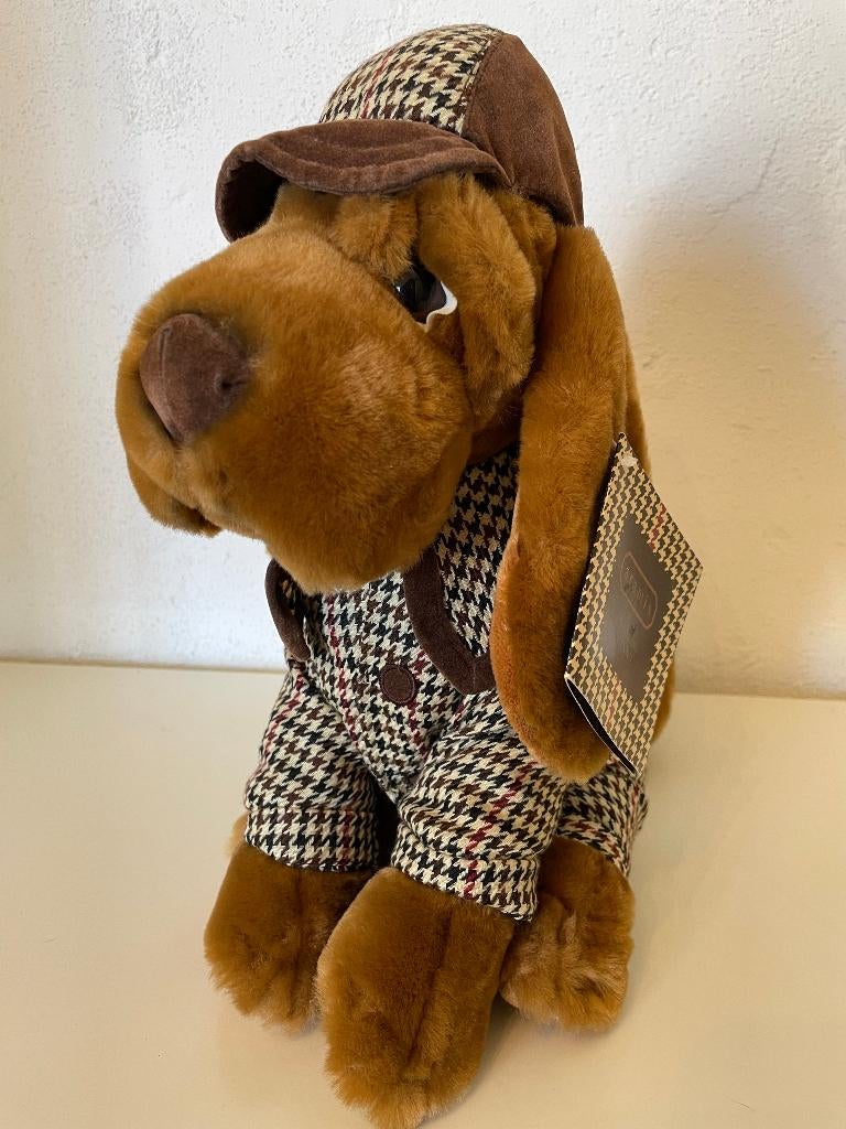 Aramis 2003 Plush Hond Bloedhond Detective Sherlock Holmes, Ophalen of Verzenden, Nieuw, Overige typen