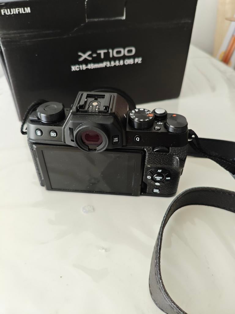 Nieuwe Fujifilm X-T100 + XC 15-45mm – Occasion inc lens, Ophalen, Nieuw, Compact, Fuji