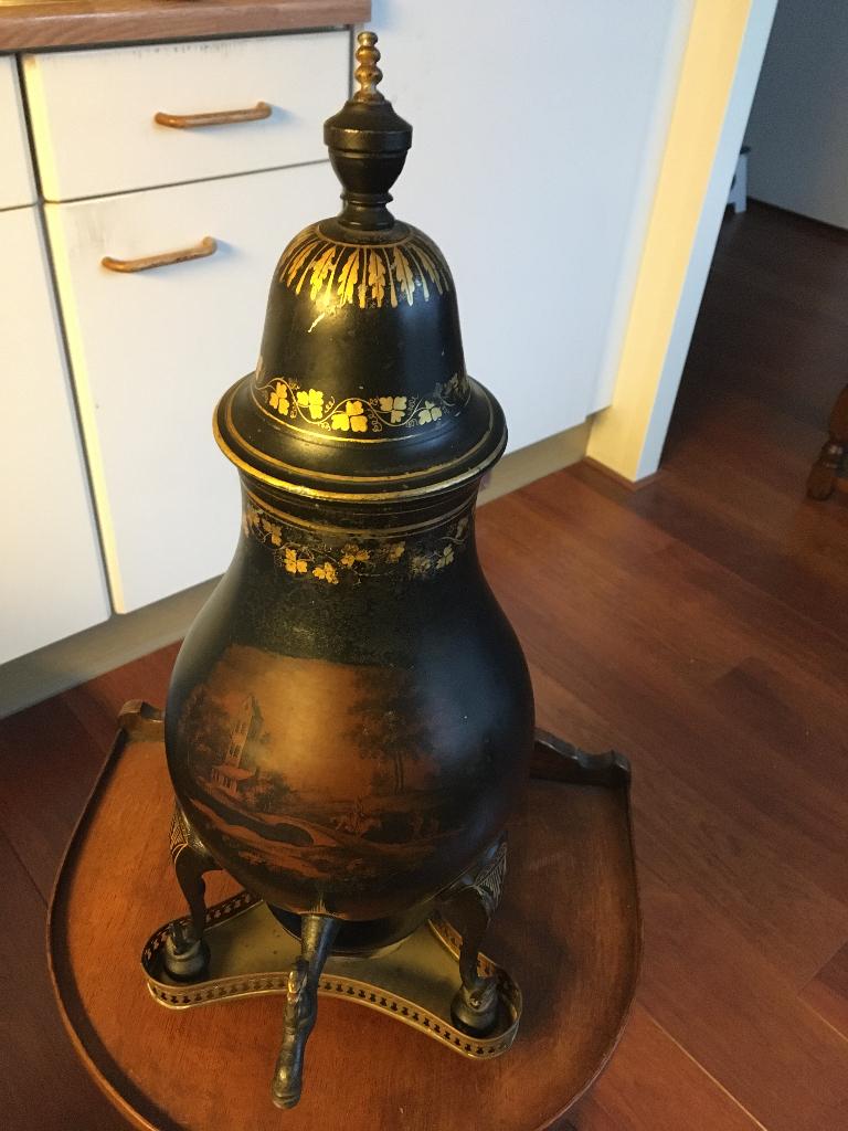 Grote antieke Groninger kraantjespot, Antiek en Kunst, Ophalen of Verzenden