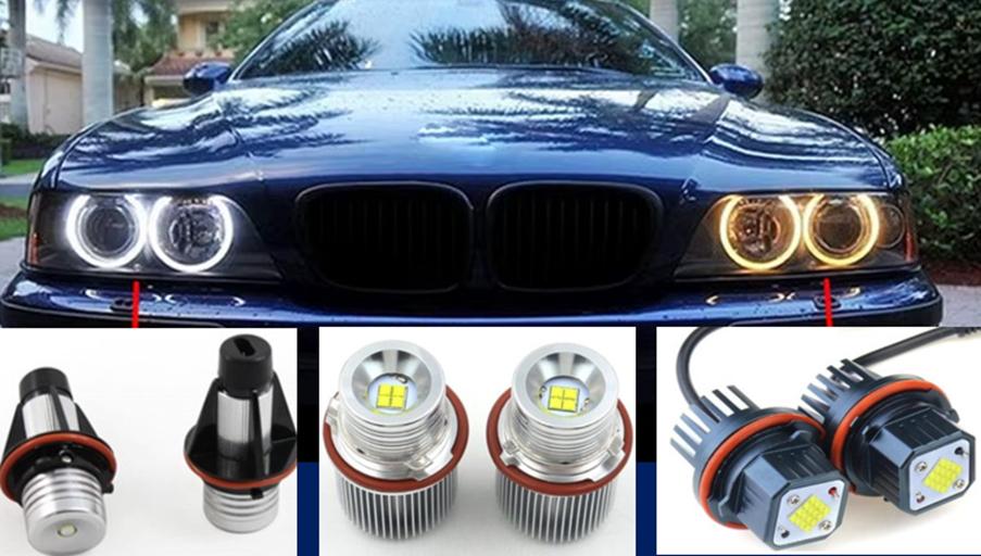 LED Angel Eyes LampenSet Superwit BMW 1 5 6 of 7 serie of X3, Buurserstraat 15 A, 7481 EG,Haaksbergen, Nieuw, Ophalen of Verzenden