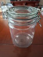 Glazen weckpot met beugelsluiting, Ophalen