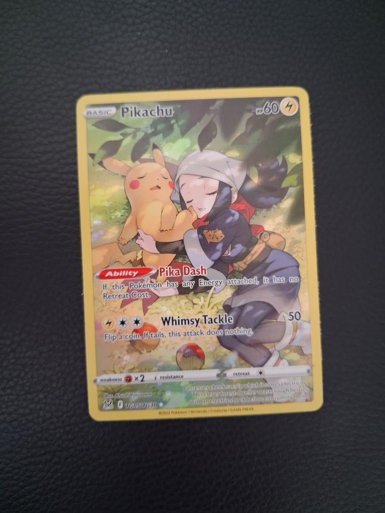 Pikachu TG05/TG30 - Pokémon Kaart, Ophalen of Verzenden, Zo goed als nieuw, Losse kaart