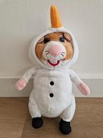 Knuffel AH hamster sneeuwpop wortel wit K7957, Ophalen of Verzenden, Zo goed als nieuw, Overige typen