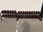 Ziva dumbells set in perfecte staat 20 t/m 50kg, Sport en Fitness, Ophalen, Zo goed als nieuw, Dumbbell