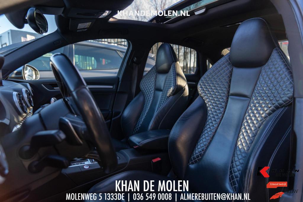Audi A3 Limousine 2.0 TFSI S3 quattro Pano|Kuipstoelen|Bang&, Automaat, Stof, Gebruikt, 4 cilinders