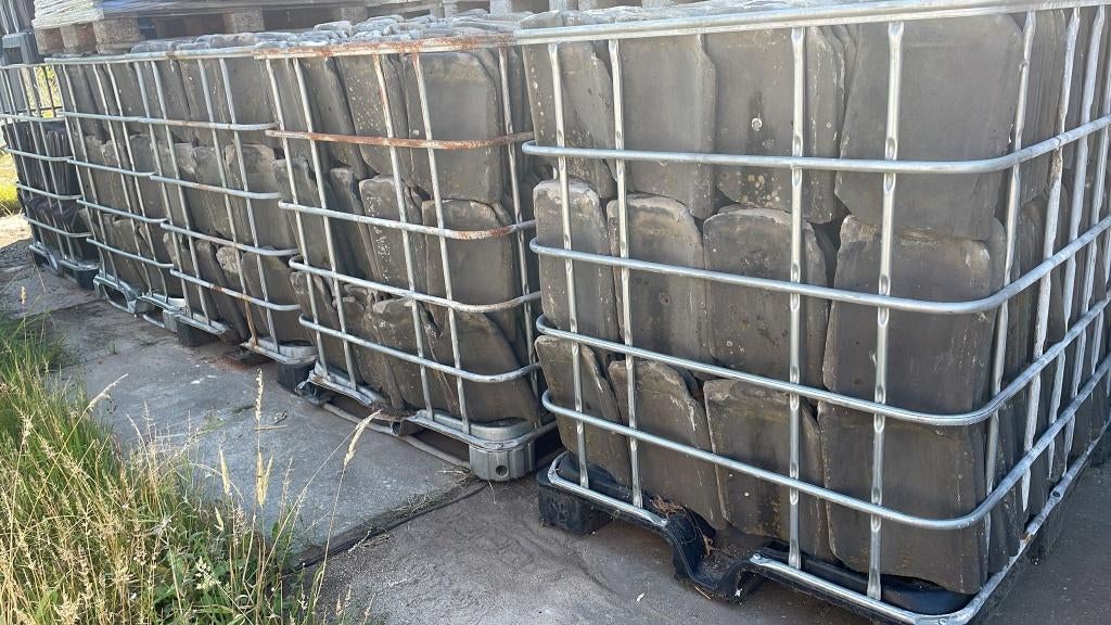 10.000 stuks gesmoorde dakpan Oud Hollands handvorm., Ophalen, Overige materialen, Gebruikt, Overige typen