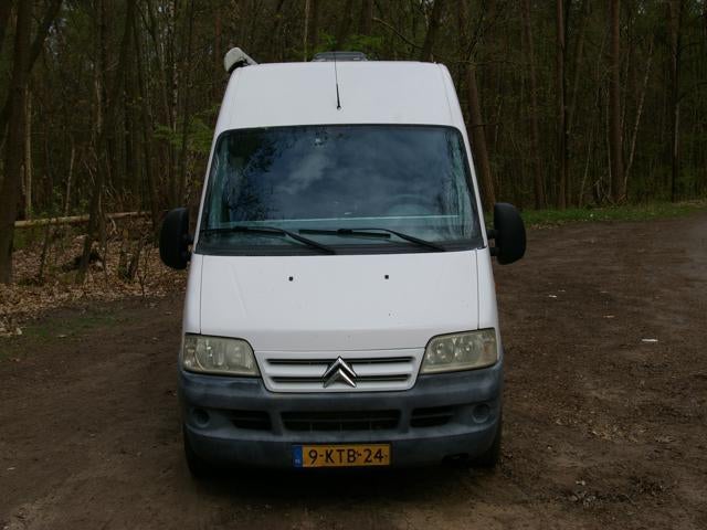 Compacte, goed onderhouden Citroën Jumper buscamper, Overige merken, Chemisch toilet, Buscamper of Camperbus, Reservewiel