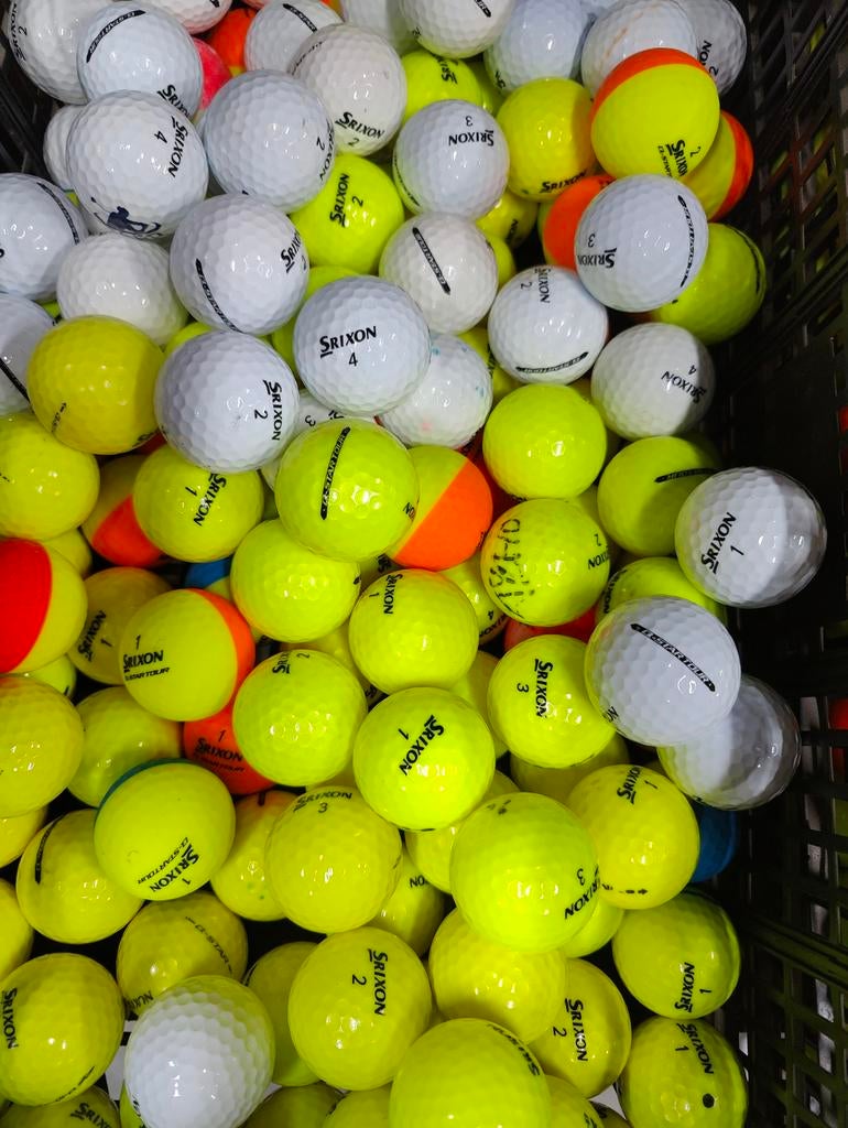 Srixon Q-Star golfballen AAAA kwaliteit 50 stuks mega deal, Ophalen of Verzenden, Zo goed als nieuw, Bal(len)