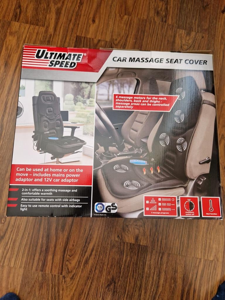 Ultimate Speed Auto Massage Stoelhoes - Nieuw, Ophalen of Verzenden, Nieuw