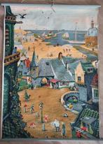 Oude schoolplaat "zomerplaat"  incl boekje. W.G. v.d Hulst, Ophalen