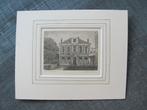 Charlois Rotterdam - 2 etsen van Willem Veldhorst, Ophalen of Verzenden, Stadsgezicht, Ets, Origineel