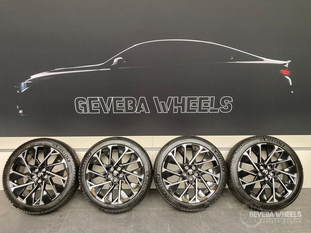 20” originele Renault Scenic Etech velgen + allseason banden, Gebruikt, -, -, Banden en Velgen