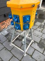 Camping zwerfkast/ stroomverdeelkast  met 9 aansluitingen, Ophalen, Gebruikt, Overige typen, Camping