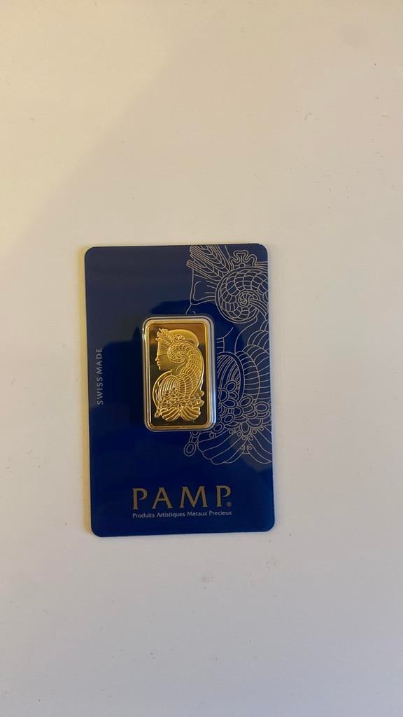 20 gram PAMP goudbaar, Ophalen, Goud