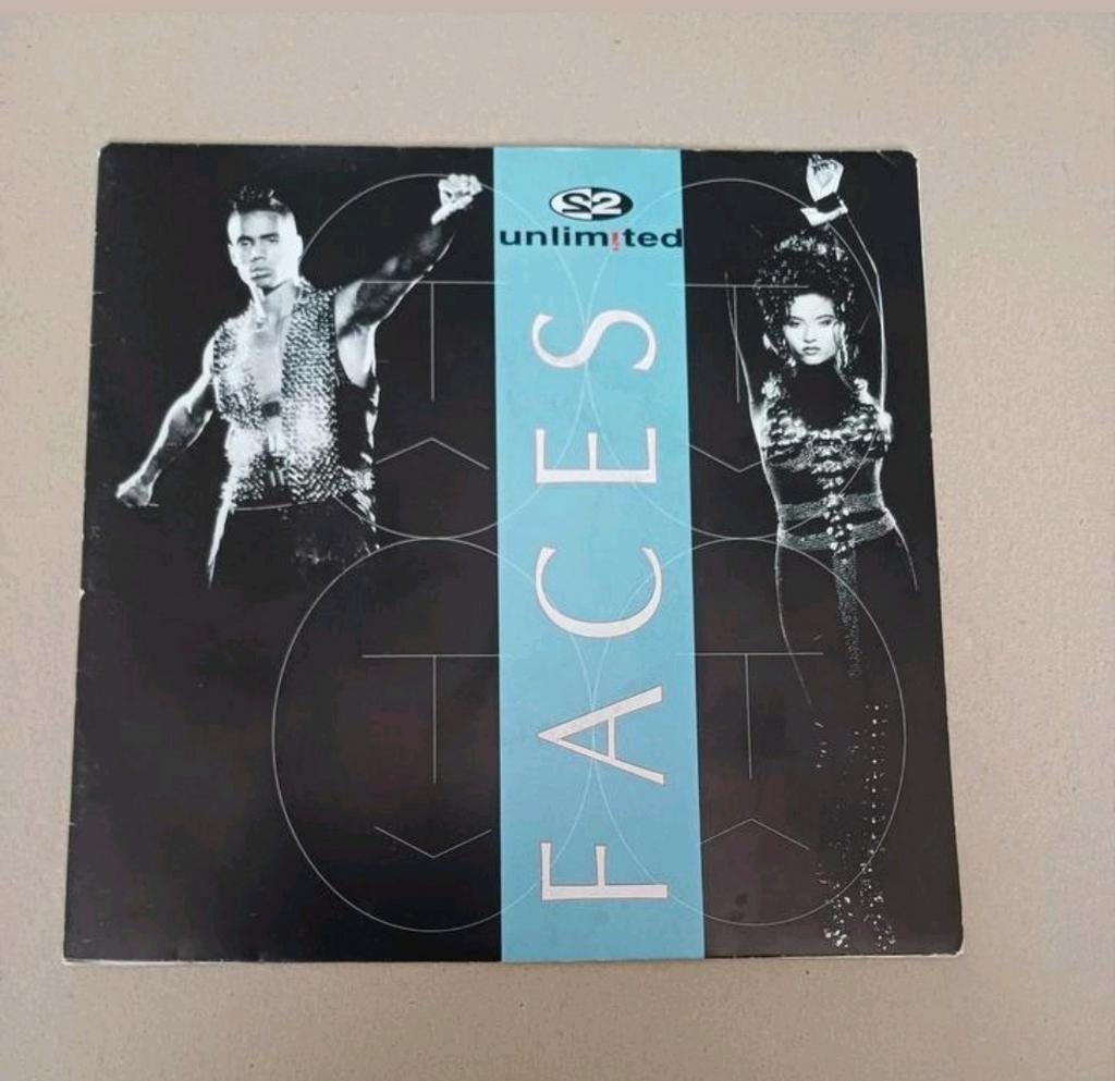 2 Unlimited - Faces, Cd's en Dvd's, Vinyl Singles, Gebruikt, Single, Pop, 7 inch, Ophalen of Verzenden