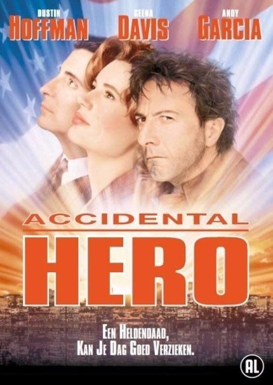 dvd Accidental Hero [Dustin Hoffman, Geena Davis], Cd's en Dvd's, Dvd's | Drama, Zo goed als nieuw, Drama, Alle leeftijden, Ophalen of Verzenden