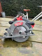 Milwaukee M18 CCS55 cirkelzaag, Cirkelzaag, Ophalen of Verzenden, Zo goed als nieuw, 30 tot 70 mm
