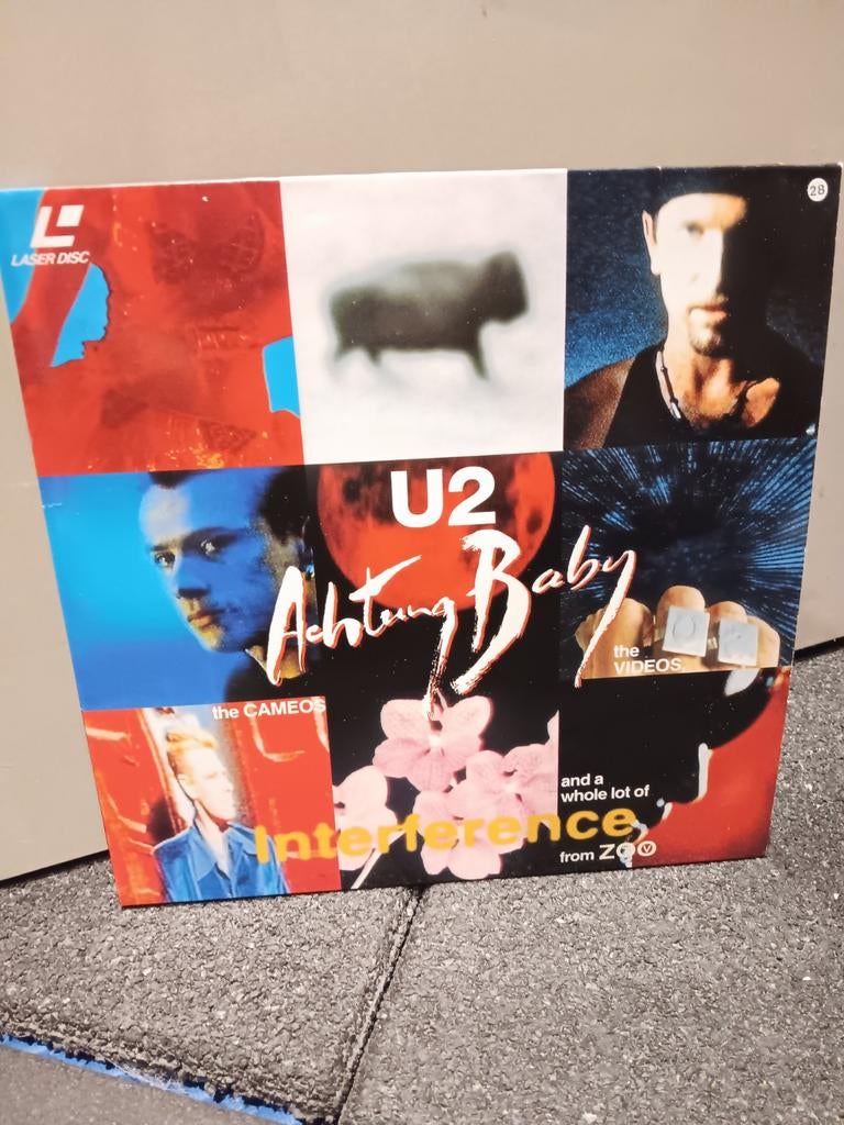 Laserdisc U2 achtung baby nieuw staat, Ophalen of Verzenden, 2000 tot heden, Zo goed als nieuw, Overige formaten