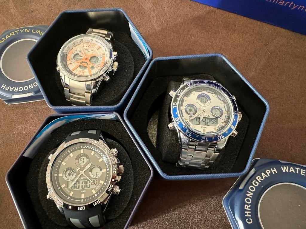 Martyn line horloge nieuw te koop, Sieraden, Tassen en Uiterlijk, Horloges | Heren, Ophalen of Verzenden