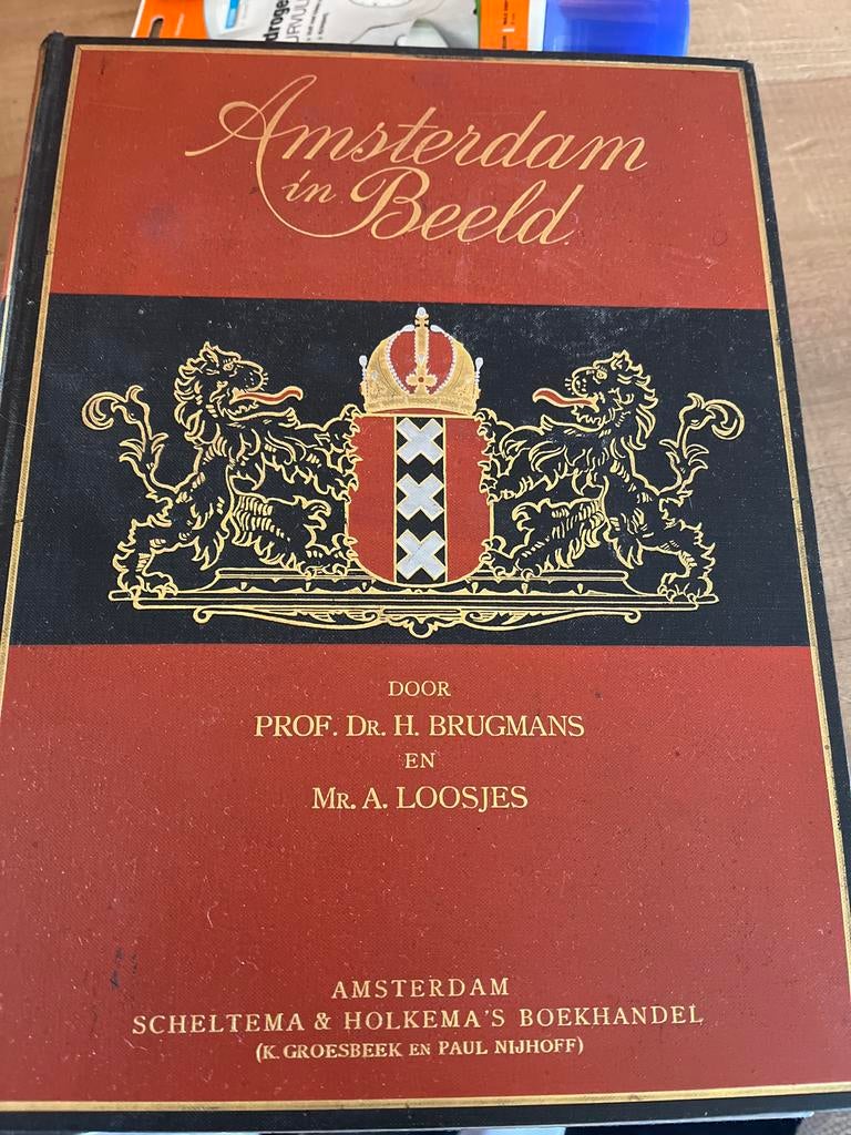 Amsterdam in Beeld - Prof. Dr. H. Brugmans & Mr. A. Loosjes, Ophalen, 20e eeuw of later, Gelezen