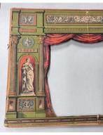 Puppet muppet & marionnette Antiek 1900 theater rand frame, Ophalen of Verzenden