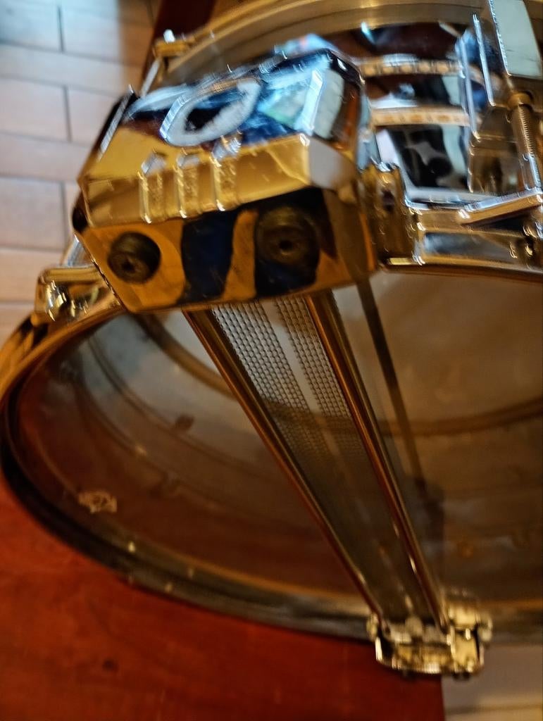 Pearl 14x6.5 Snaredrum - Zeldzaam en Krachtig, Ophalen of Verzenden, Gebruikt, Pearl