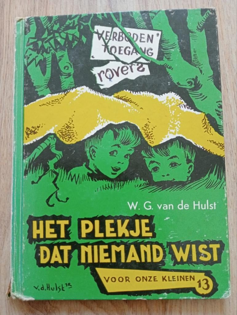 W. G.van de hulst - het plekje dat niemand wist, Gelezen, Fictie algemeen, Ophalen of Verzenden, Jongen of Meisje