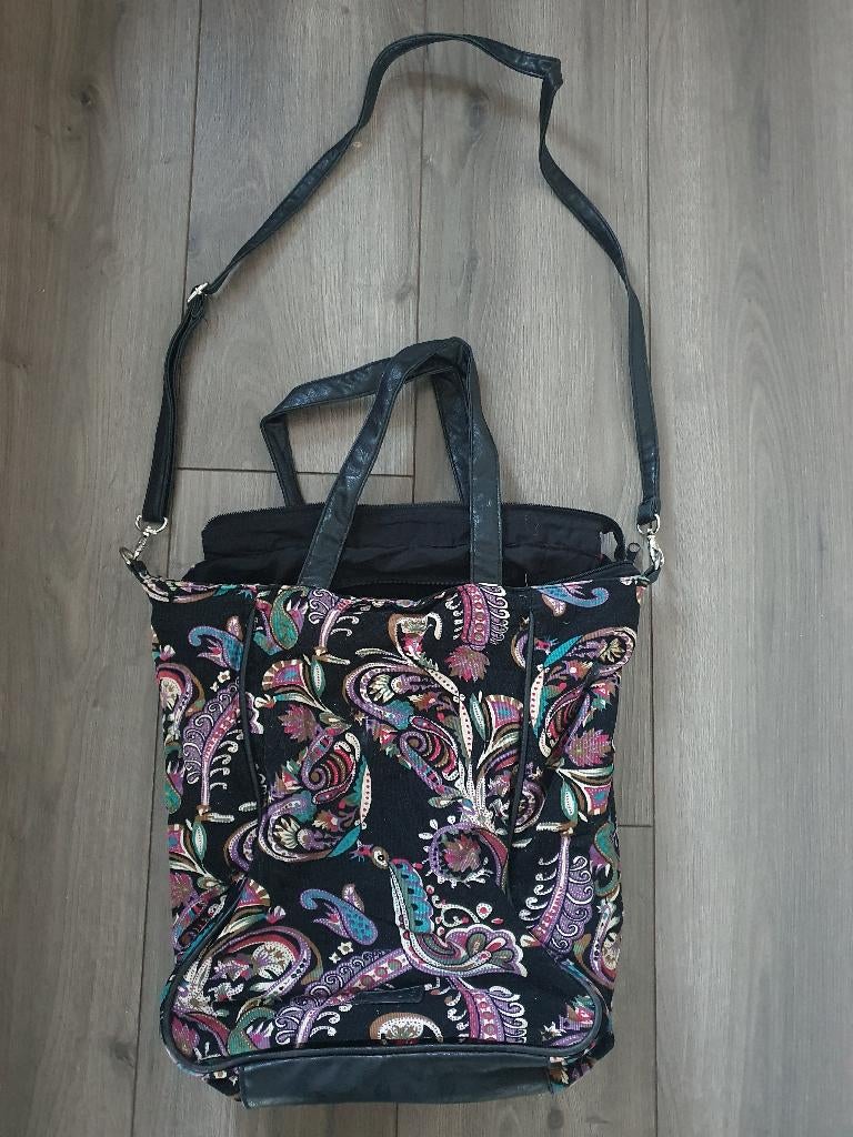 Kbas hip shopper tas, Ophalen of Verzenden, Gebruikt, Zwart, Shopper