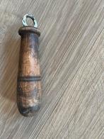 Vintage houten stortbak trekker en rubberen trekkers, Ophalen of Verzenden