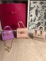 Nieuwe mini tasjes in diverse kleuren, Verzenden, Nieuw, Paars, Avondtasje