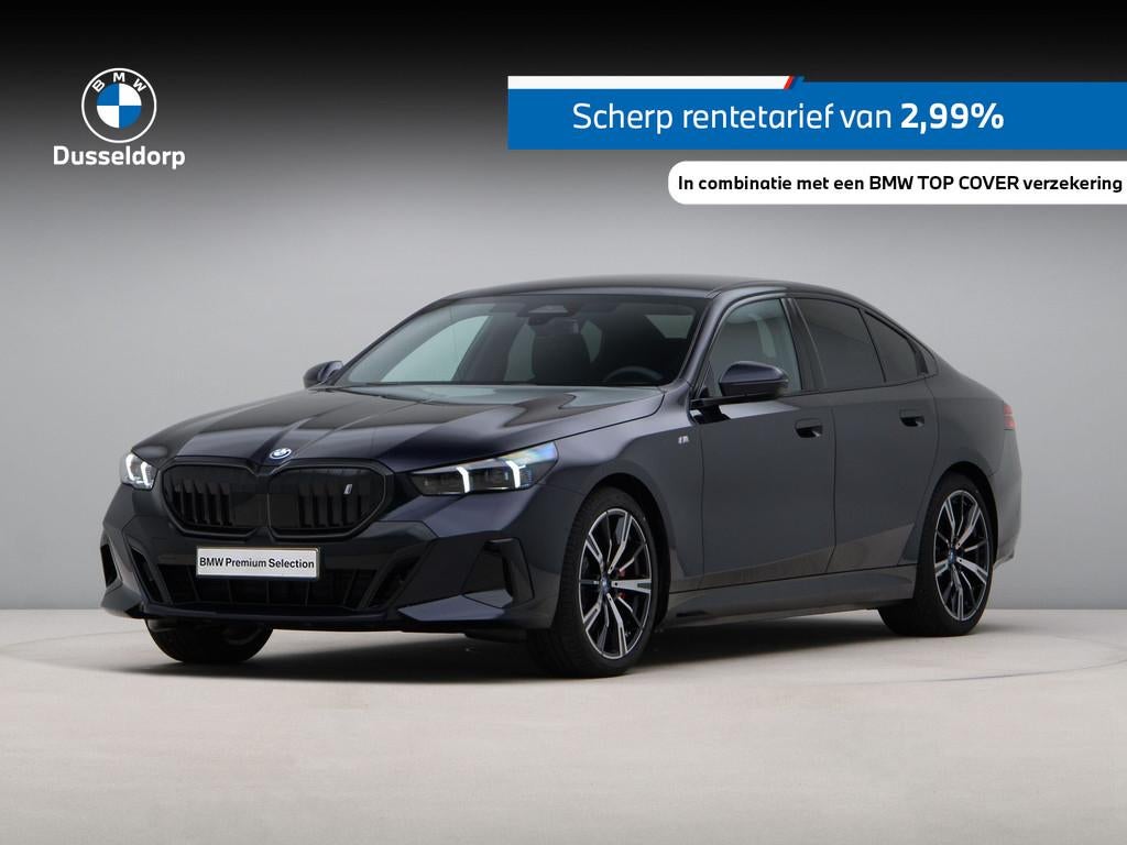 BMW i5 eDrive40 Sedan M-Sport Edition 84 kWh (bj 2025), Automaat, Achterwielaandrijving, Zwart, Adaptive Cruise Control