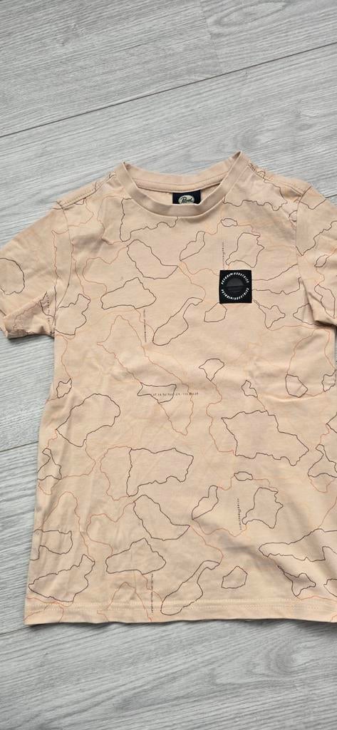 Petrol tshirt maat 128, Kinderen en Baby's, Kinderkleding | Maat 128, Ophalen of Verzenden, Zo goed als nieuw, Jongen, Shirt of Longsleeve