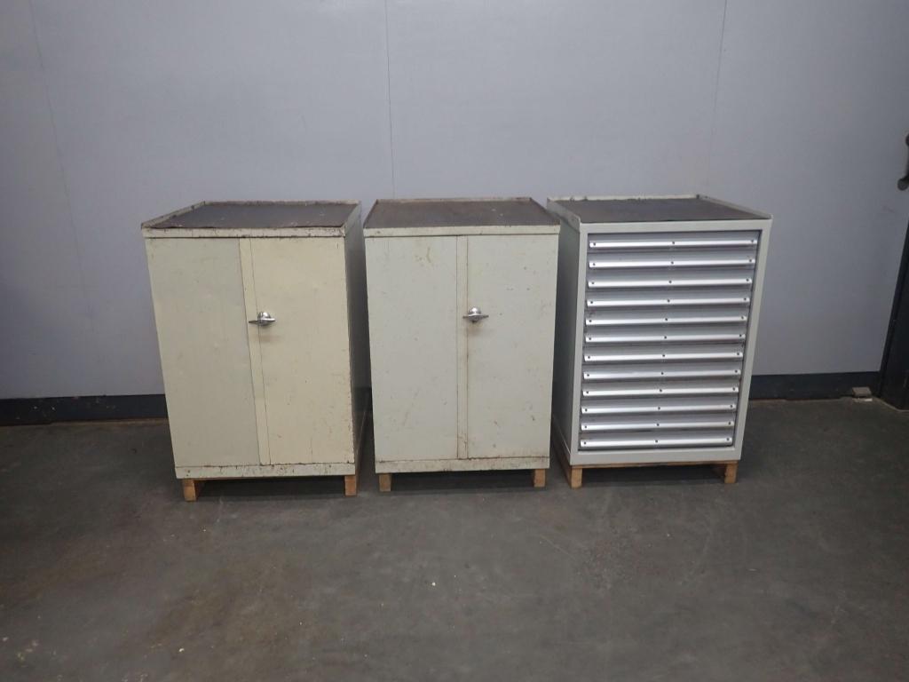 3x Lista Ladekast / Werkplaatskast / Gereedschapskast, Gebruikt, Info@lista.com, Fabrikstrasse 1 , 8586 Erlen , Zwitserland, Lista AG