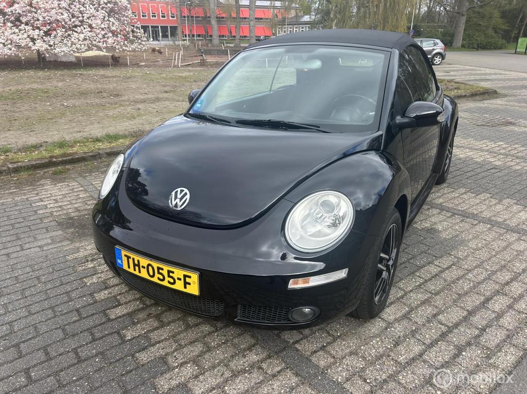 Volkswagen New Beetle Cabriolet 1.6 Highline, Auto's, Volkswagen, Parkeersensor, Gebruikt, Beetle (Kever), 4 cilinders