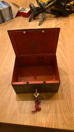 Geldkist, Ophalen of Verzenden, Zo goed als nieuw, Metaal of Blik, Overige thema's