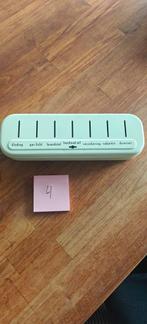 Vintage Brabantia Geldkistje / Spaarpot met Vakjes, Verzamelen, Ophalen of Verzenden, Zo goed als nieuw, Metaal of Blik