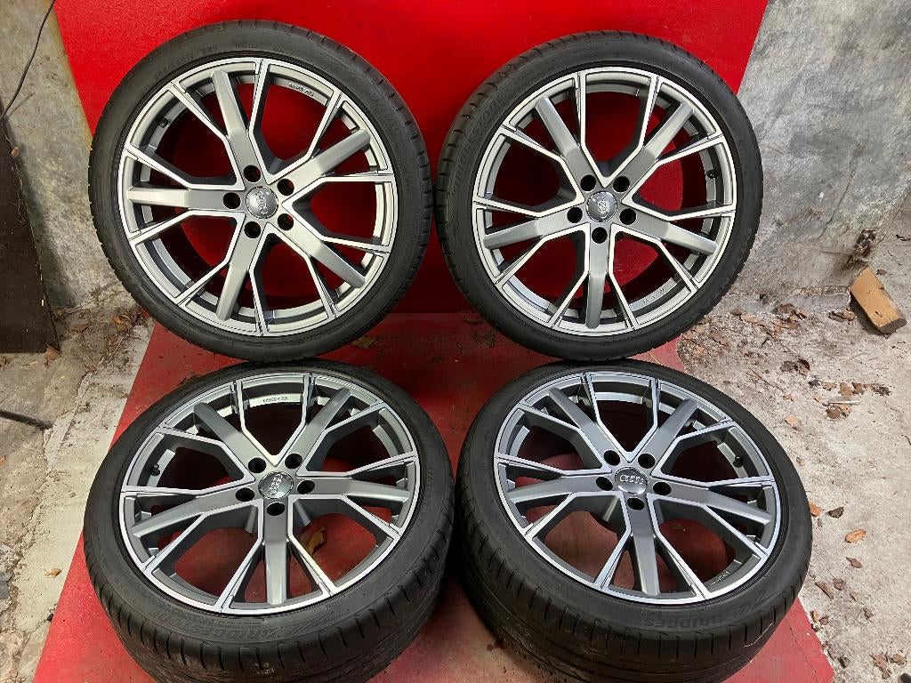 Lichtmetalen velgen Audi A5 255/35R19 Bridgestone, Auto-onderdelen, 19 inch, Gebruikt, 255 mm, .