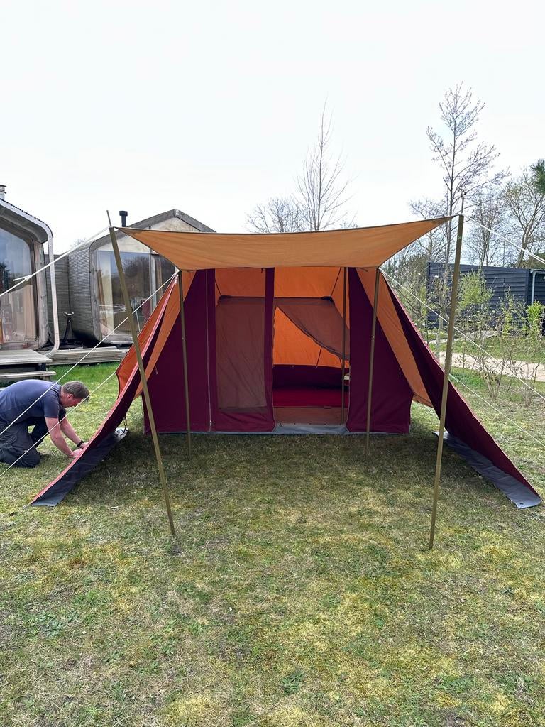 De Waard Papegaaiduiker - Zeer compleet en in topstaat!, Caravans en Kamperen, Tenten, Ophalen, Zo goed als nieuw, Tot en met 3