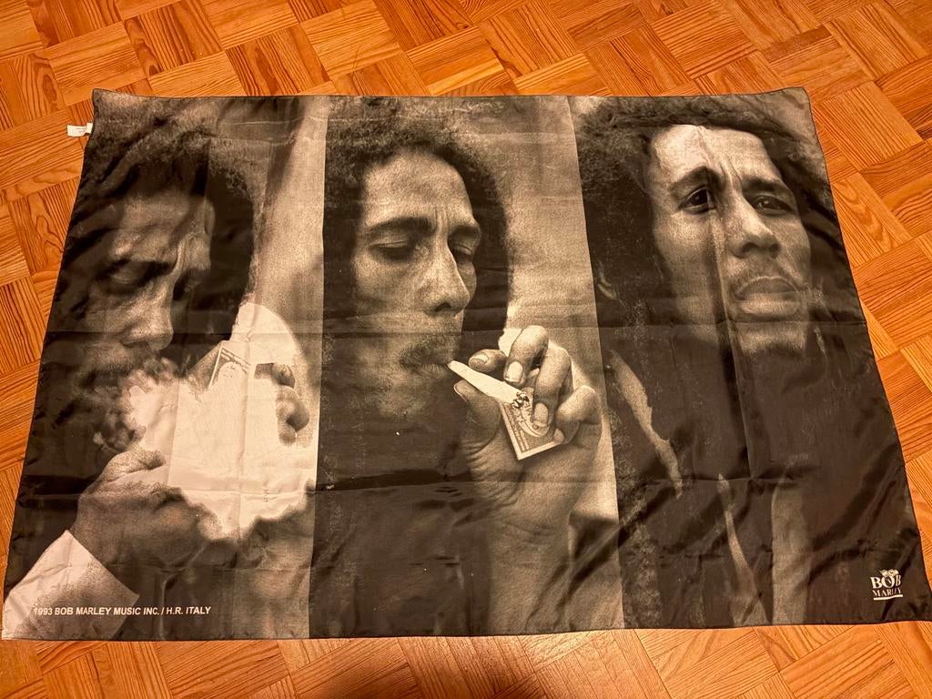 Bob marley vlag, Diversen, Vlaggen en Wimpels, Ophalen of Verzenden, Zo goed als nieuw
