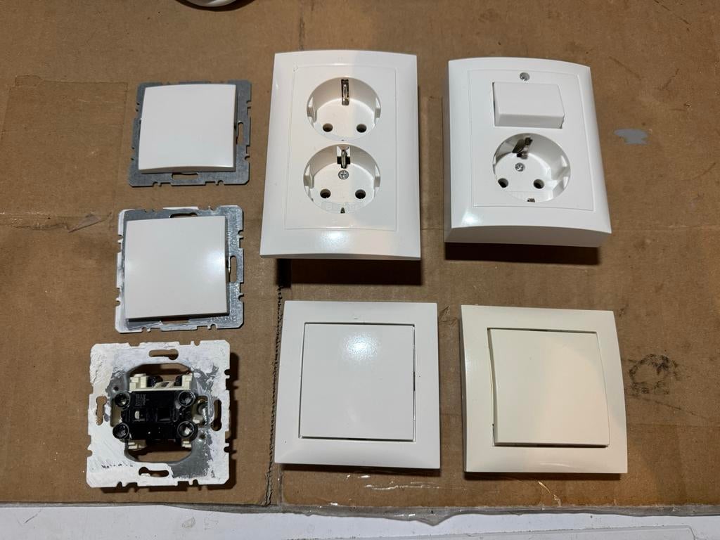 Berker schakelmateriaal inbouw, Doe-het-zelf en Verbouw, Elektra en Kabels, Ophalen of Verzenden, Nieuw, Schakelaar