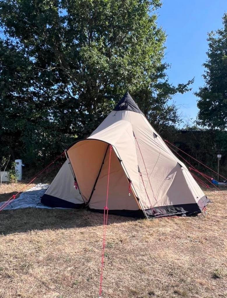 Robens mohawk met houtkachel! Alles zgan 👍, Ophalen, Zo goed als nieuw