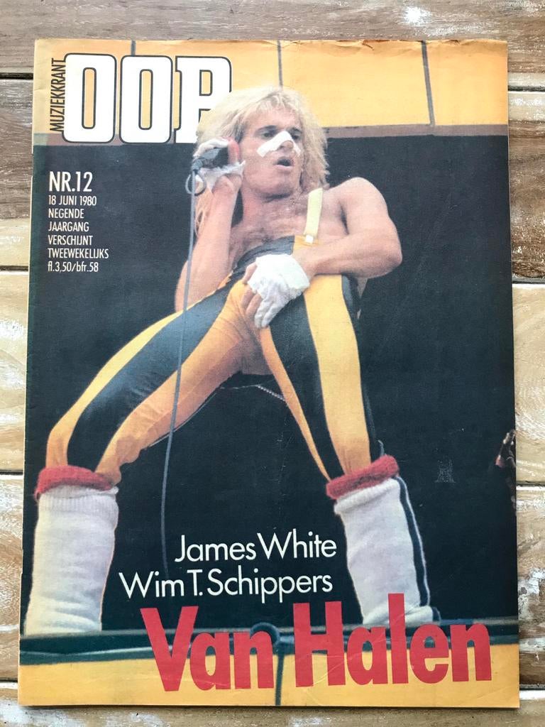 Muziekkrant OOR 1980 VAN HALEN Stiff Little Fingers PASSIONS, Ophalen of Verzenden, Zo goed als nieuw, Muziek, Film of Tv