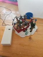 Straatverkoper kerstdorp, Ophalen