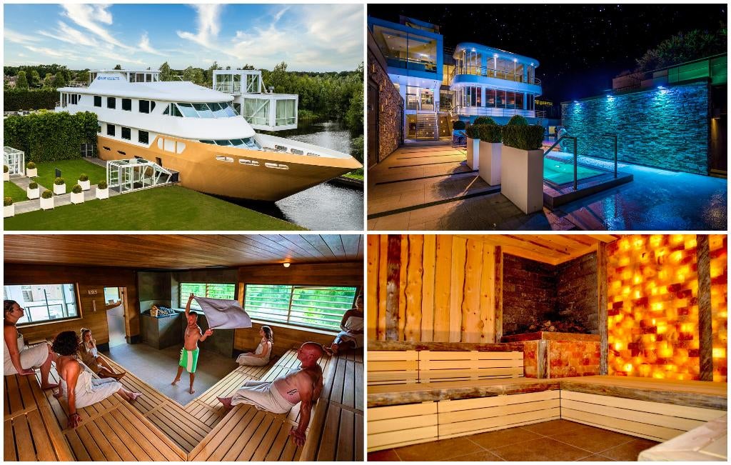 Entree BLUE Wellnessboot Mill voor 2 personen (€10,00 p.p.), Twee personen, Cadeaubon, Spa of Sauna