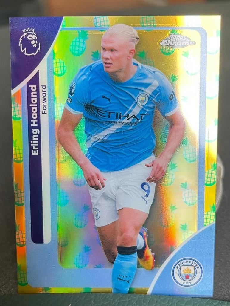 Topps Chrome Premier League 2026 - Haaland - Pineapple, Verzenden, Nieuw, Buitenlandse clubs, Spelerskaart