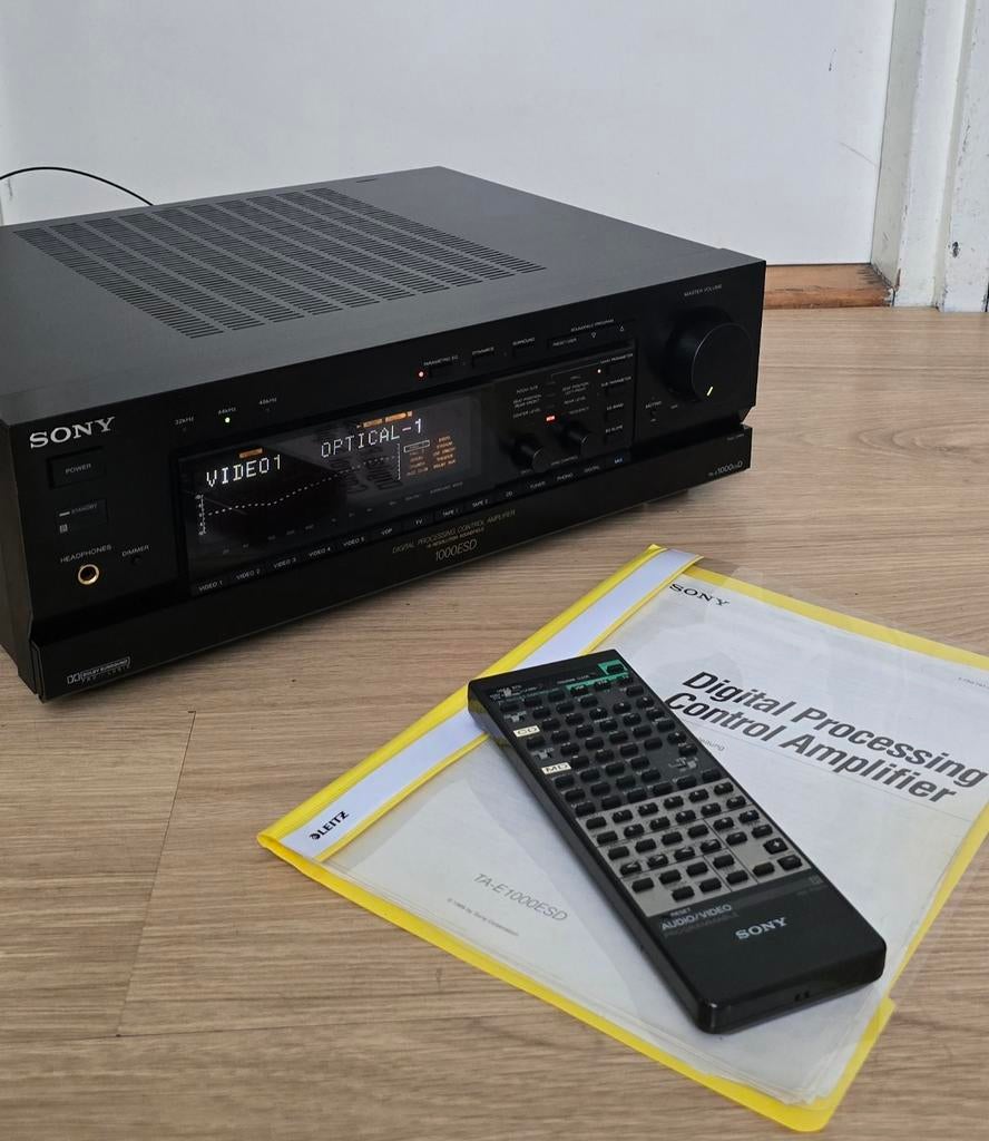 Sony TA-E1000ESD Digital Processing Control Amplifier, Audio, Tv en Foto, Versterkers en Receivers, Overige systemen, Ophalen of Verzenden